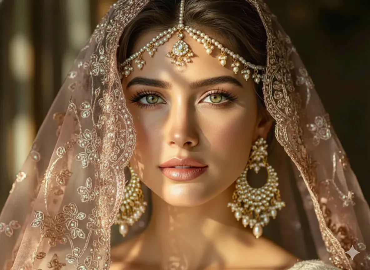 این پرامپت هوش مصنوعی شما را تبدیل به یک عروس زیبا با جواهرات مجلل می کند